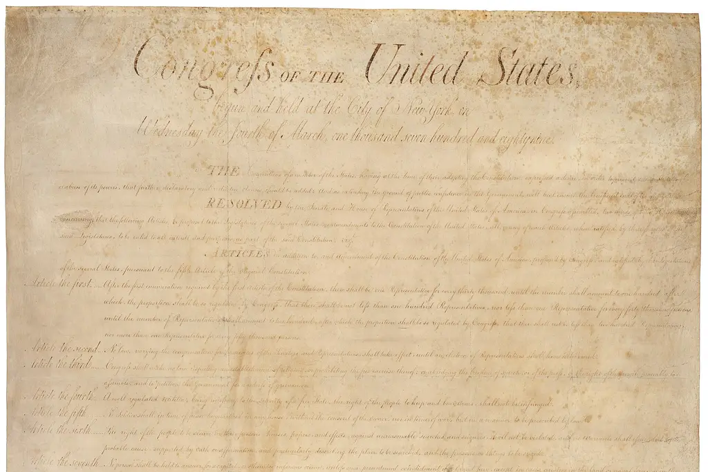 The Bill of Rights